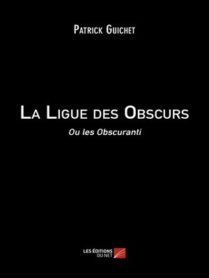 cover image of La Ligue des Obscurs